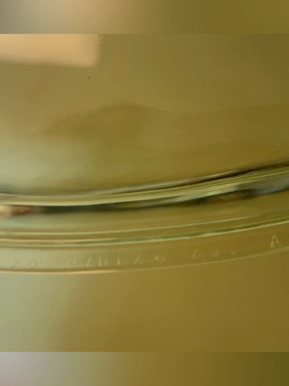Pyrex square glass casserole lid A9C